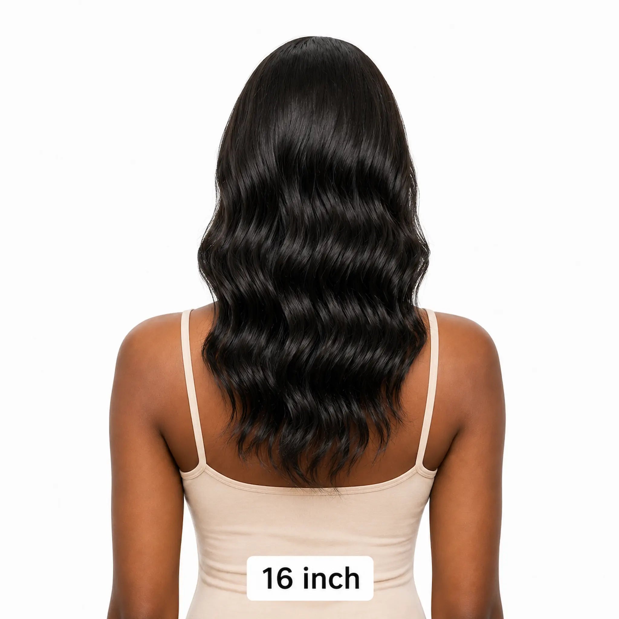 Human Hair Body Wave Black Wig | HD 13x4 Lace Front 180 Density Wig