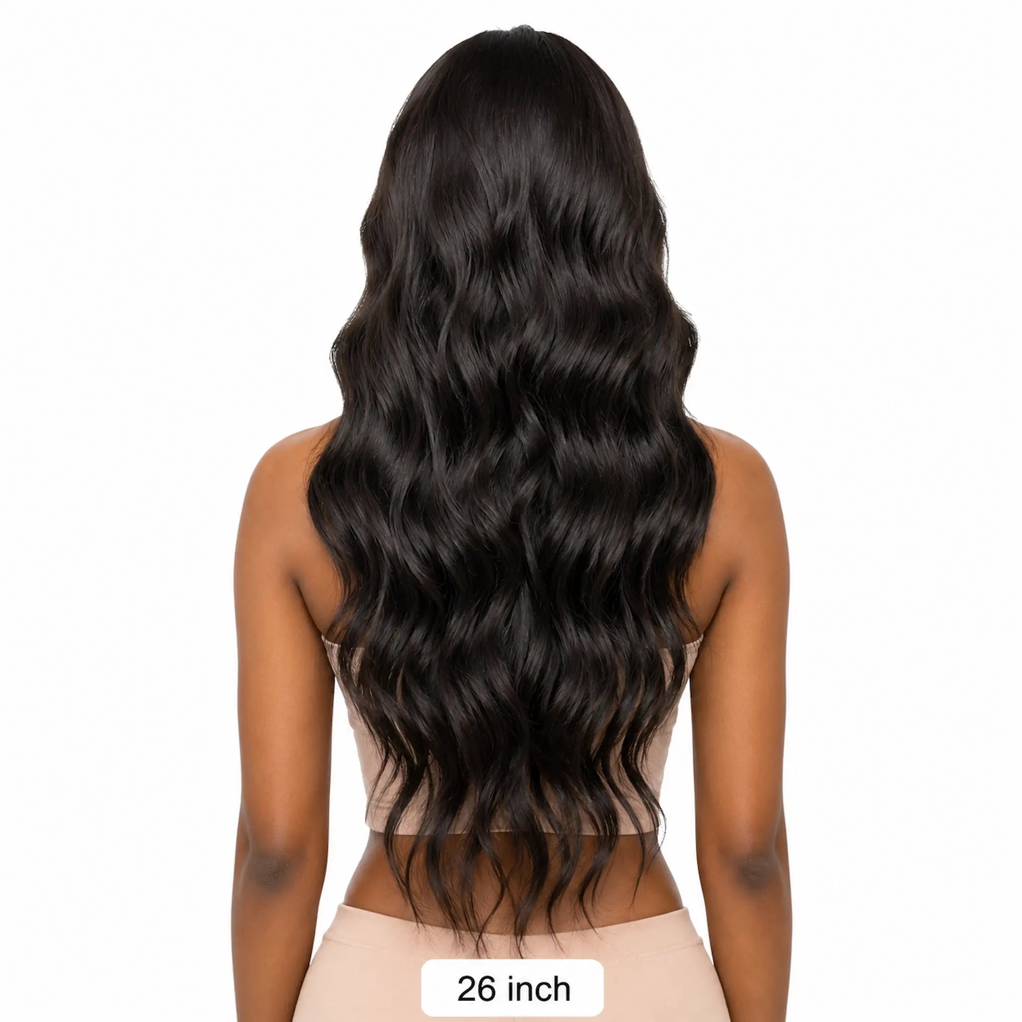 Human Hair Body Wave Black Wig | HD 13x4 Lace Front 180 Density Wig
