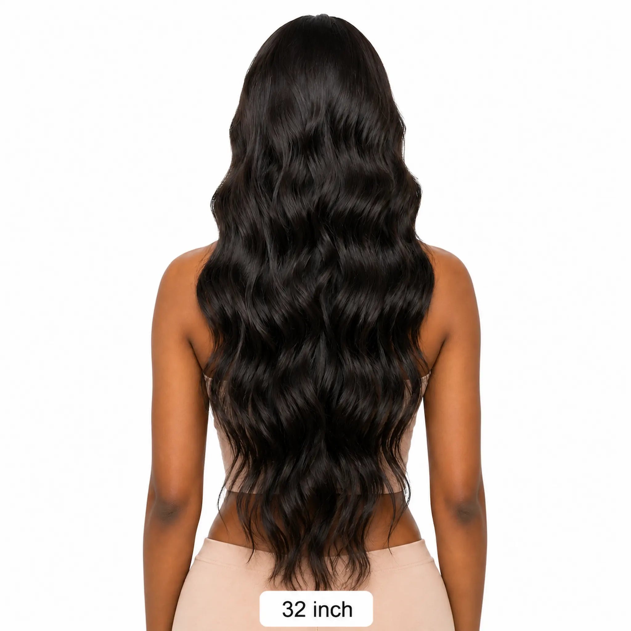 Human Hair Body Wave Black Wig | HD 13x4 Lace Front 180 Density Wig