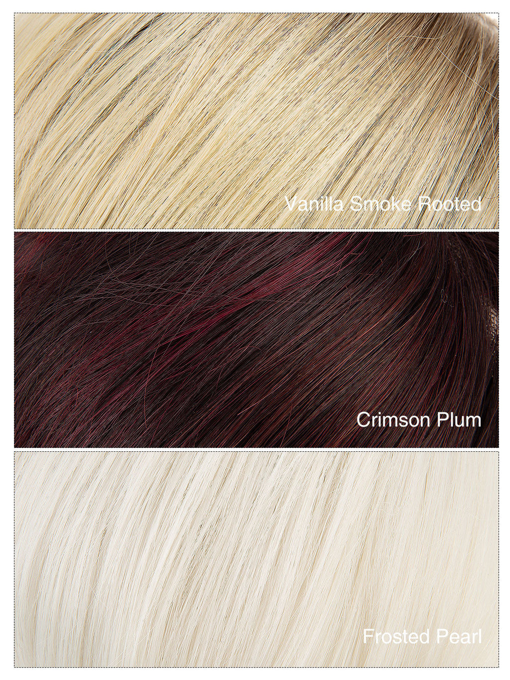 Sophie in Vanilla Smoke Rooted | Mono Part Short Straight Wig | Beige Blonde