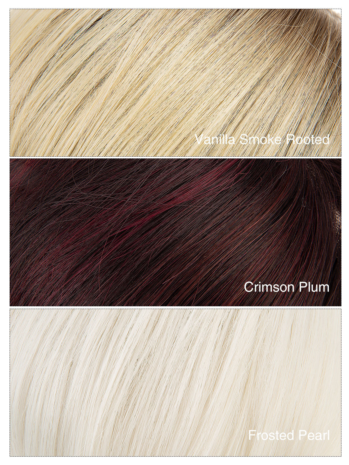Sophie in Vanilla Smoke Rooted | Mono Part Short Straight Wig | Beige Blonde