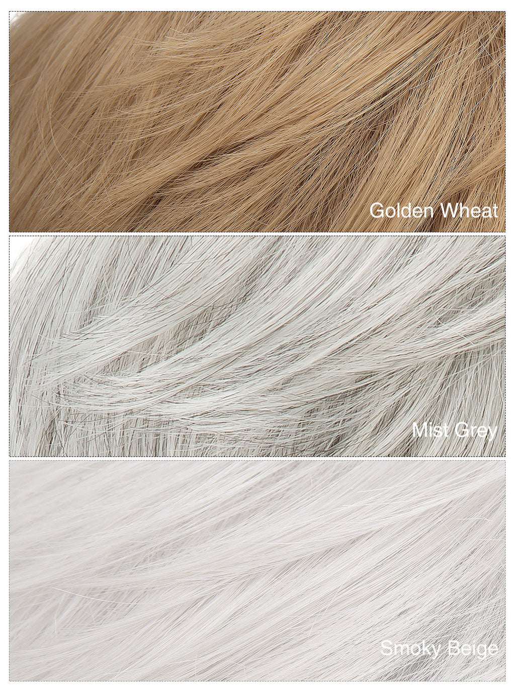 Irene in Golden Wheat | Wefted Synthetic Short Straight Wig | Blonde Wig