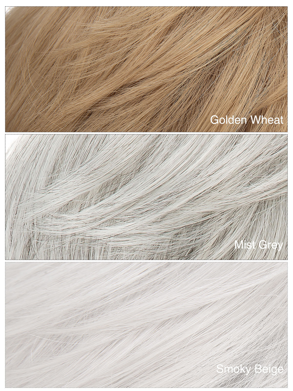 Irene in Golden Wheat | Wefted Synthetic Short Straight Wig | Blonde Wig