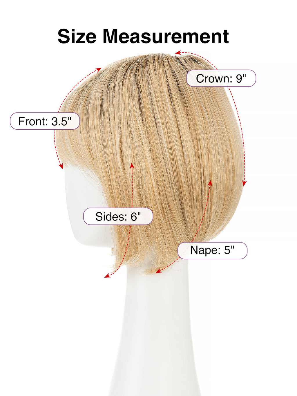Celeste in Golden Breeze | Straight Bob Synthetic Wig | Blonde Basic Cap Wig