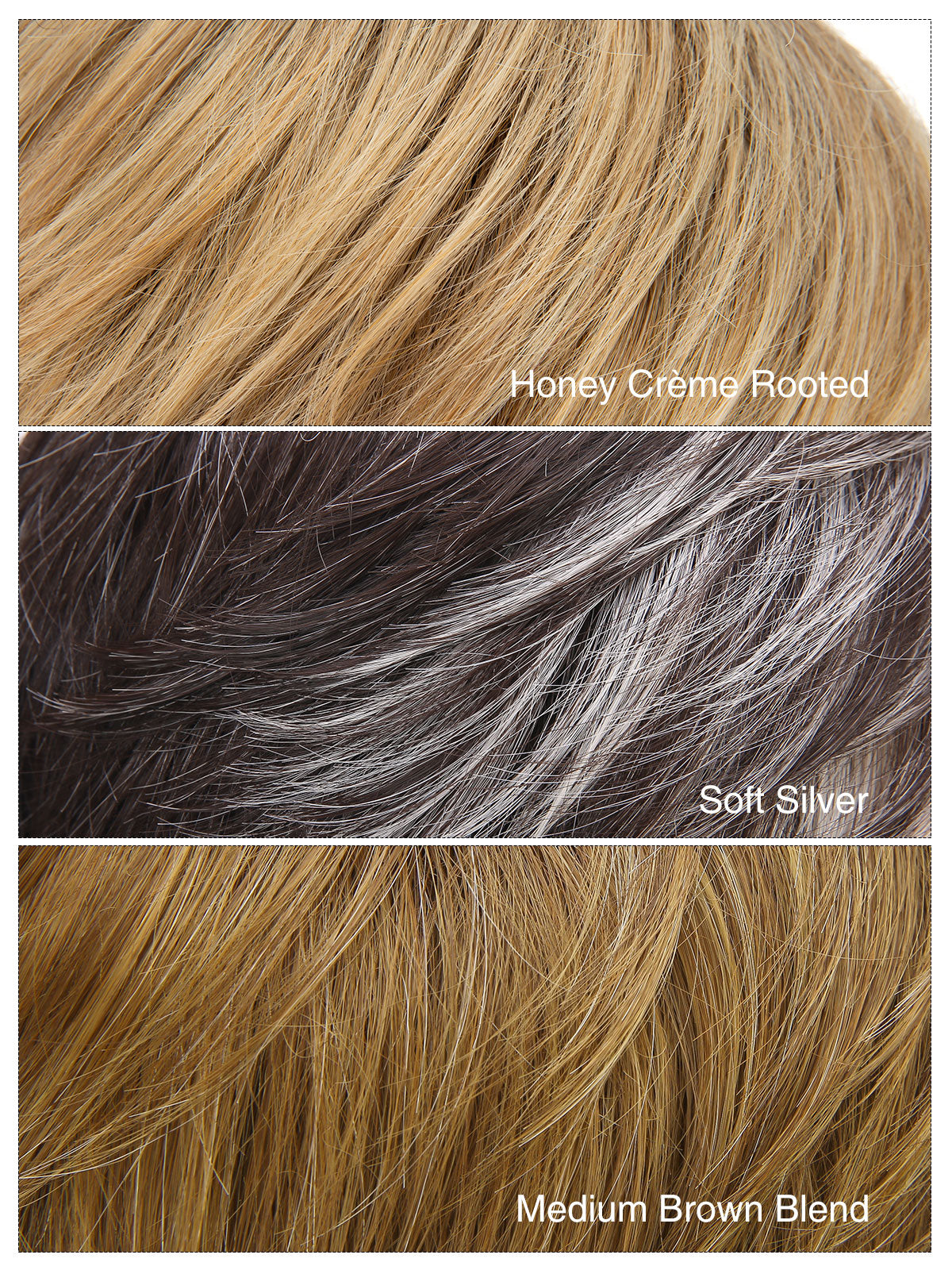 Isabelle in Honey Creme Rooted | Short Straight Synthetic Wig | Golden Blonde Wefted Wig