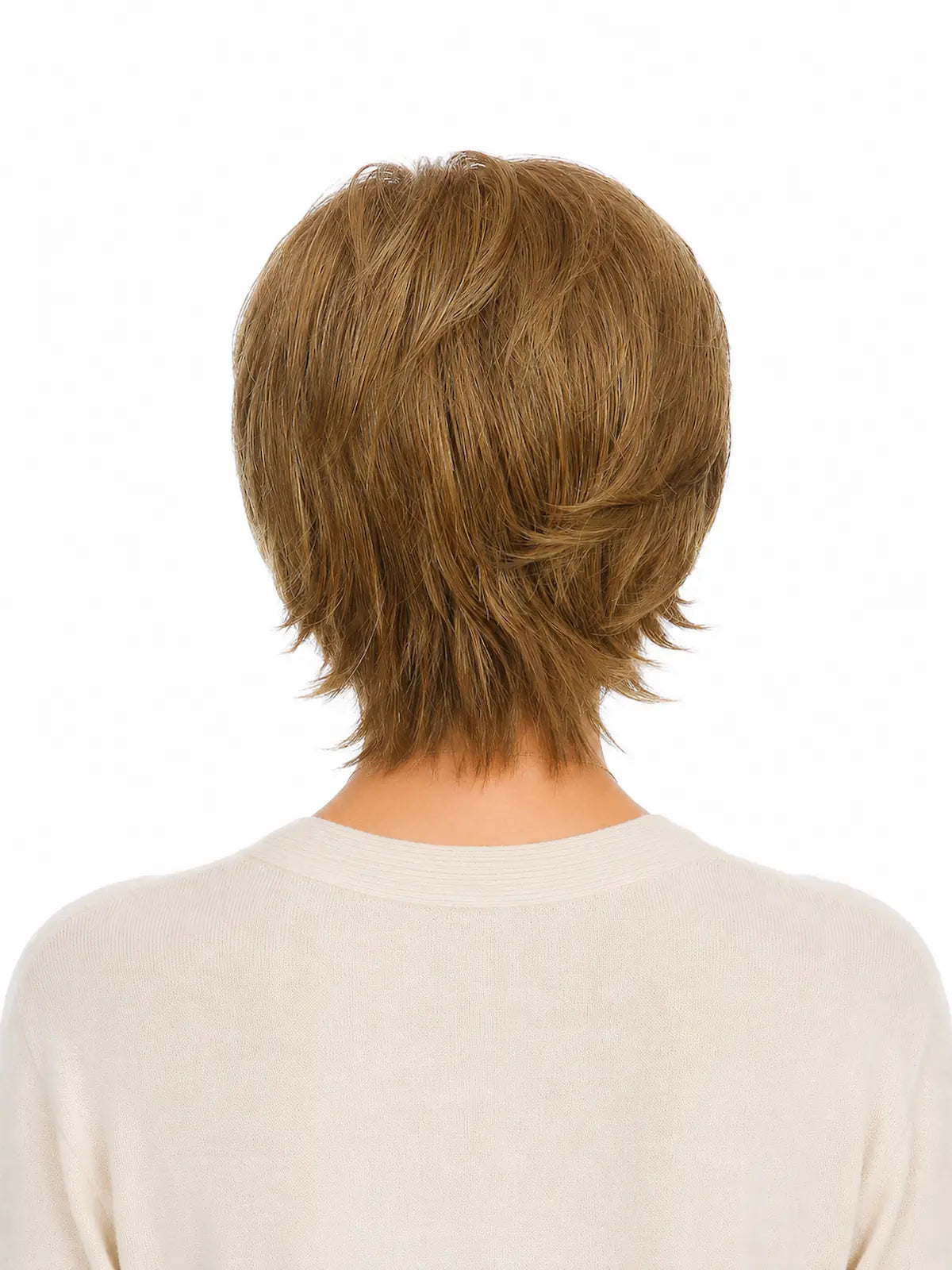 Isabelle in Medium Brown Blend | Short Synthetic Wig | Dimensional Brown Wig
