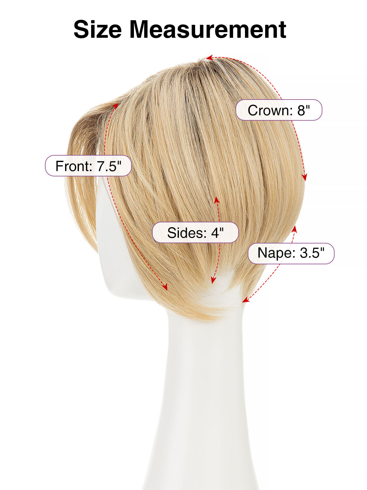 Elaine in Mocha Pearl | Lace Front Synthetic Straight Wig | Warm Blonde Bob