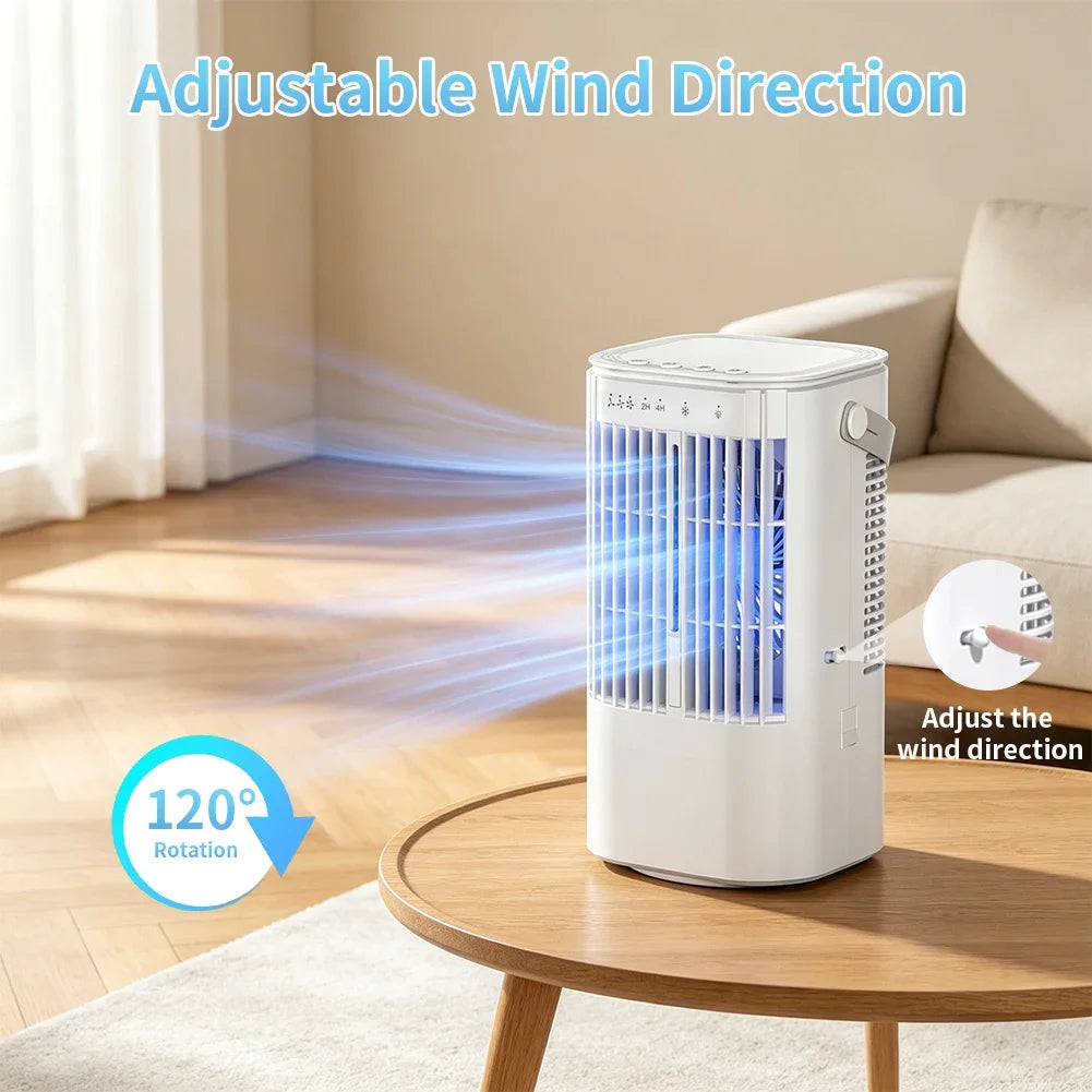 Desktop Portable Air Cooler with Three Adjustable Fan Speeds