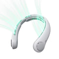 5-Speed Bladeless Neck Fan – 5000mAh Battery, 360° Cooling & 16.5H Long Runtime