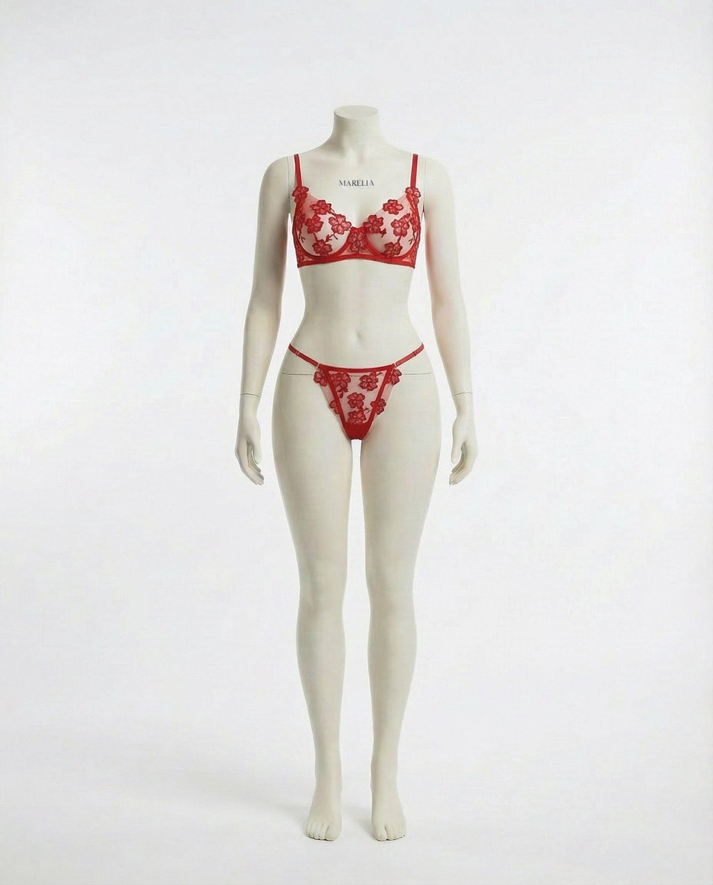 Floral Embroidered Lingerie Set - AR UNIVERSALAR UNIVERSALLingerie Sets