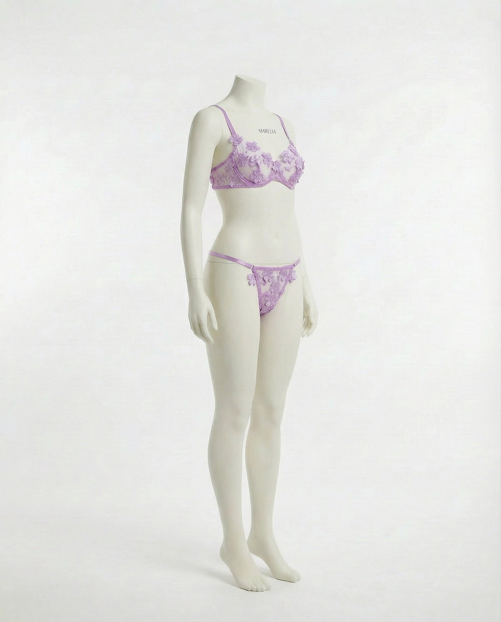 Floral Embroidered Lingerie Set - AR UNIVERSALAR UNIVERSALLingerie Sets