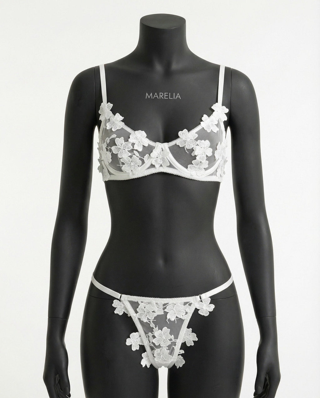 Floral Embroidered Lingerie Set - AR UNIVERSALAR UNIVERSALLingerie Sets