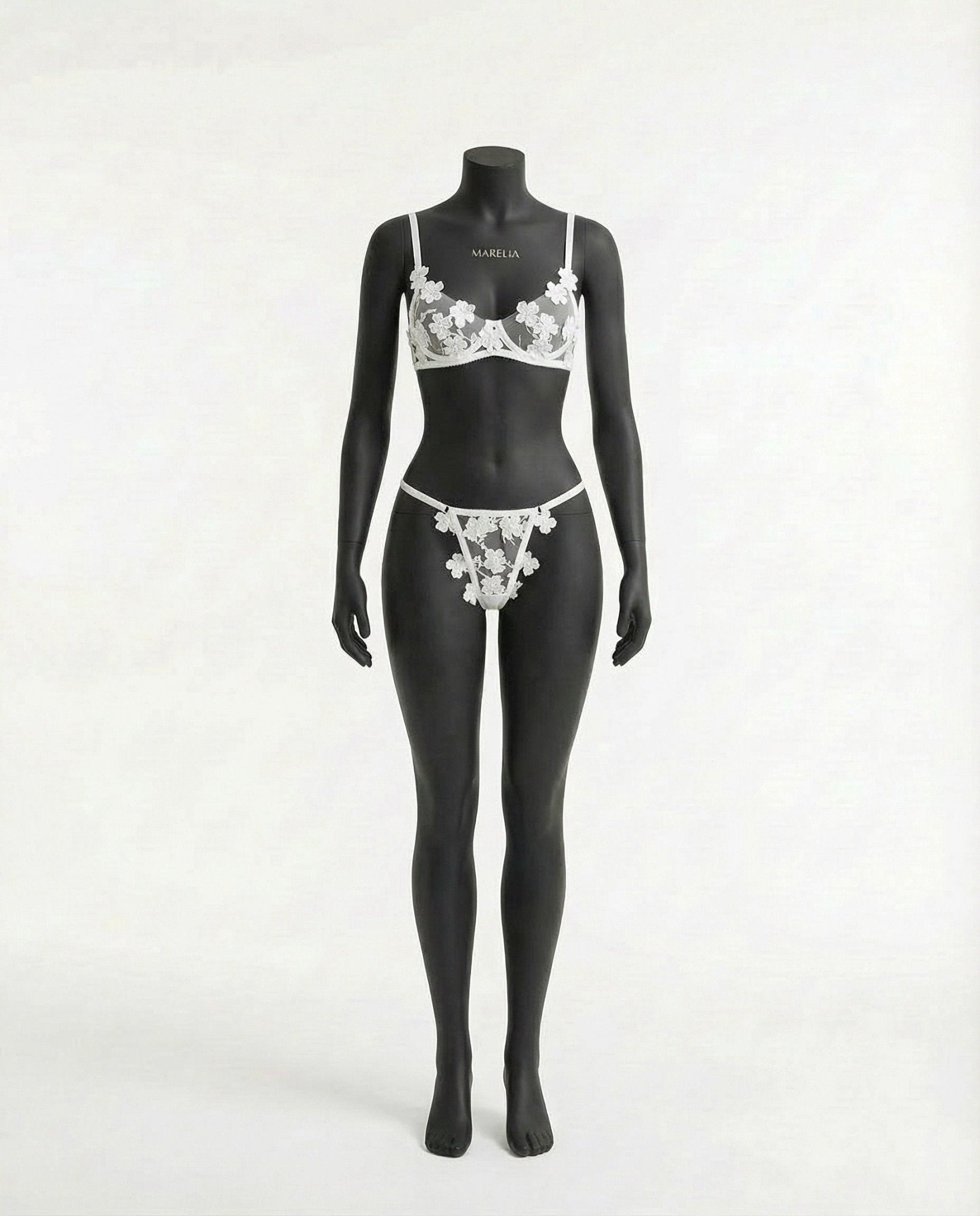 Floral Embroidered Lingerie Set - AR UNIVERSALAR UNIVERSALLingerie Sets