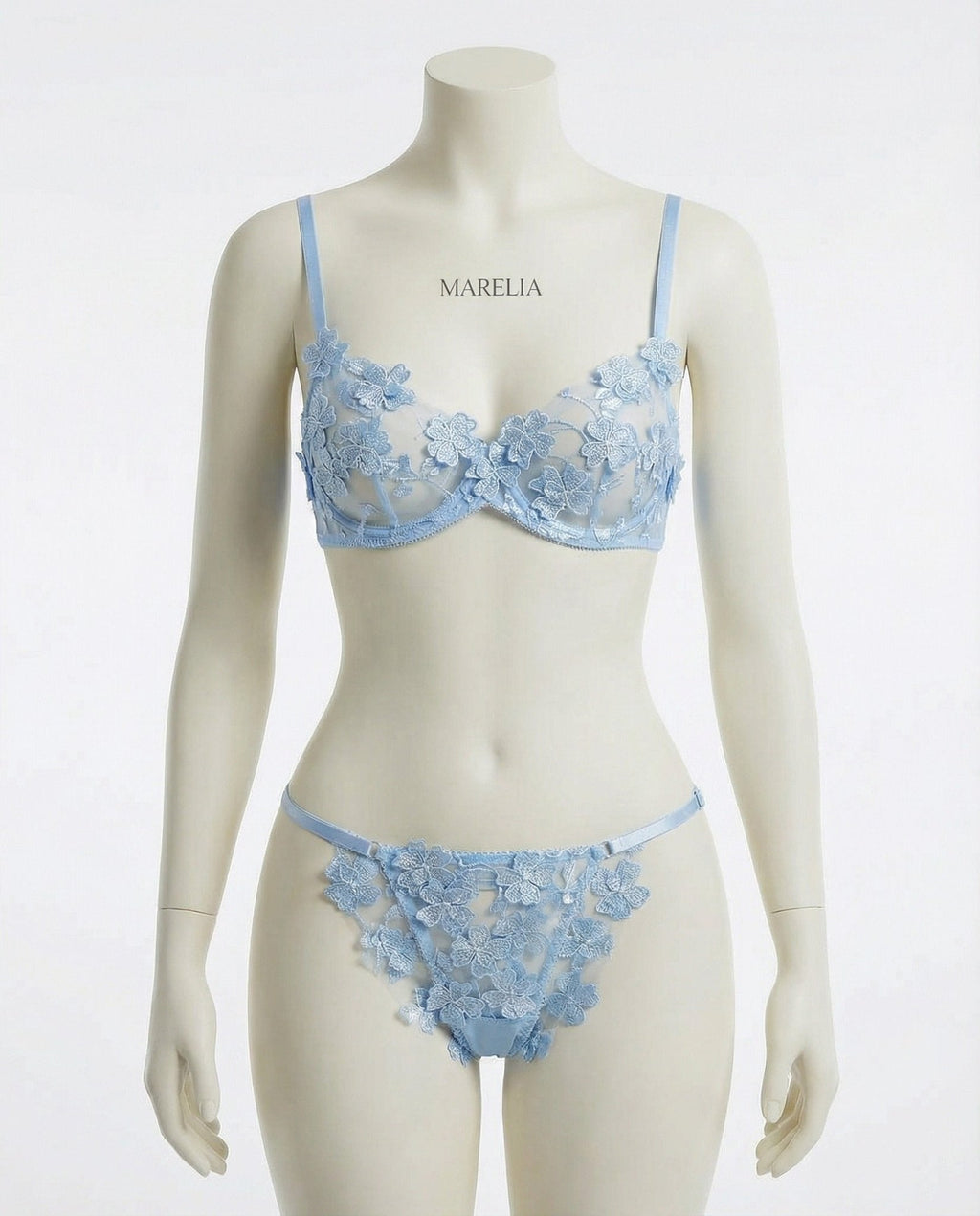 Floral Embroidered Lingerie Set - AR UNIVERSALAR UNIVERSALLingerie Sets
