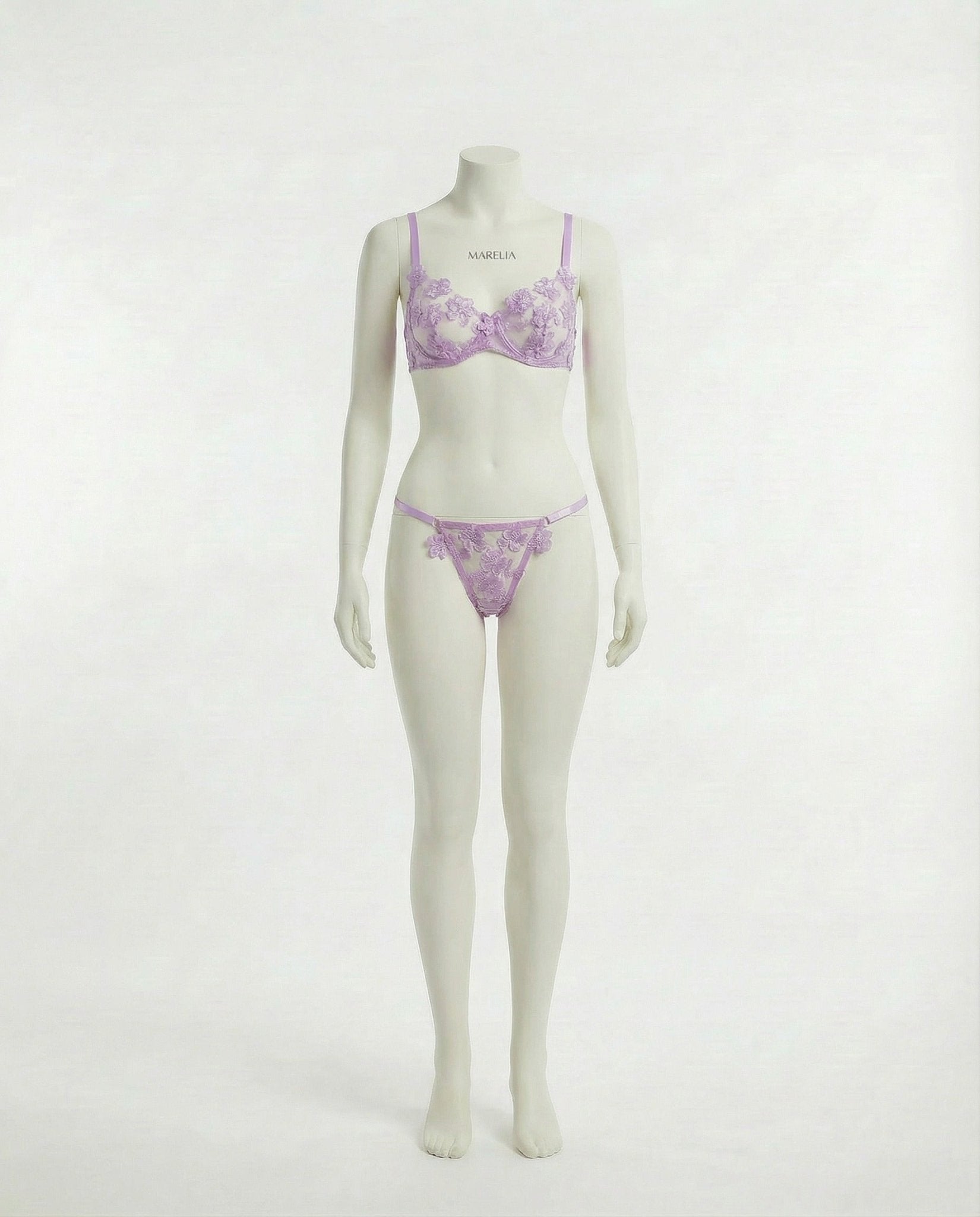 Floral Embroidered Lingerie Set - AR UNIVERSALAR UNIVERSALLingerie Sets