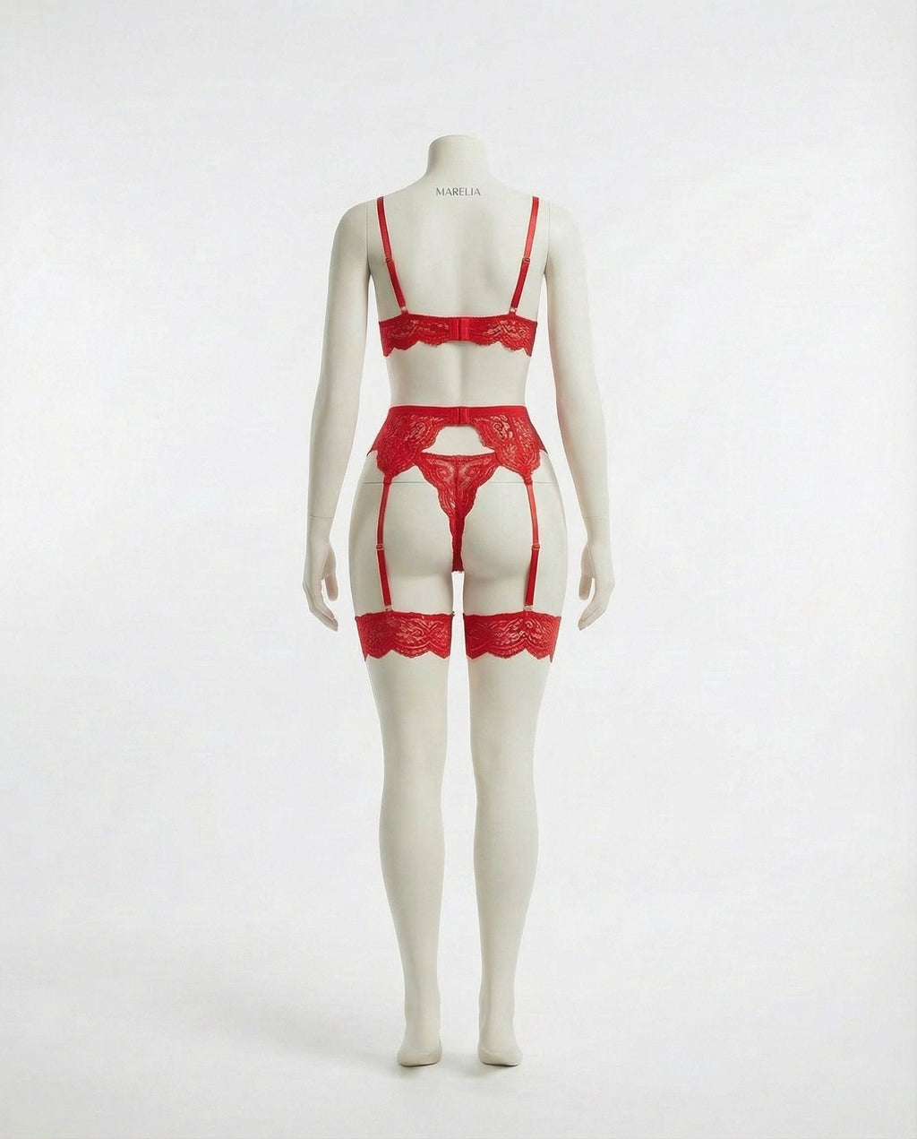 Elegant 4-Piece Lace Lingerie Set - AR UNIVERSALghntshLingerie Sets