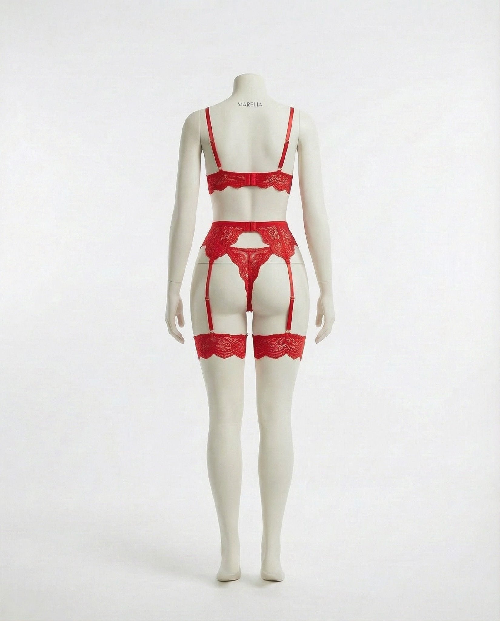 Elegant 4-Piece Lace Lingerie Set - AR UNIVERSALghntshLingerie Sets