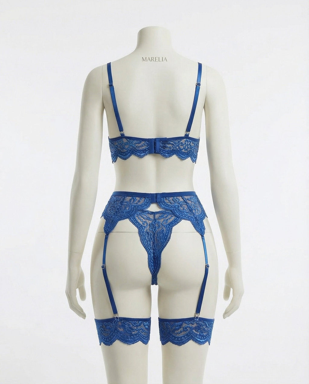 Elegant 4-Piece Lace Lingerie Set - AR UNIVERSALghntshLingerie Sets