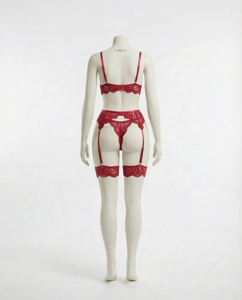 Elegant 4-Piece Lace Lingerie Set - AR UNIVERSALghntshLingerie Sets