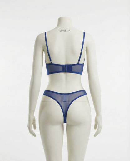 Lace Bra And Thong Set