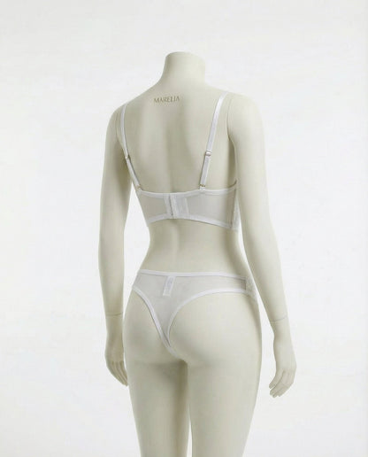 Lace Bra And Thong Set