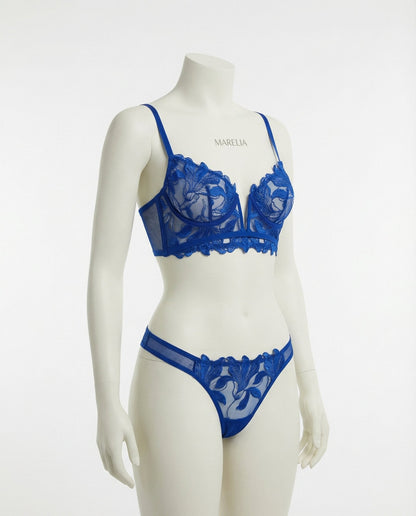 Lace Bra And Thong Set