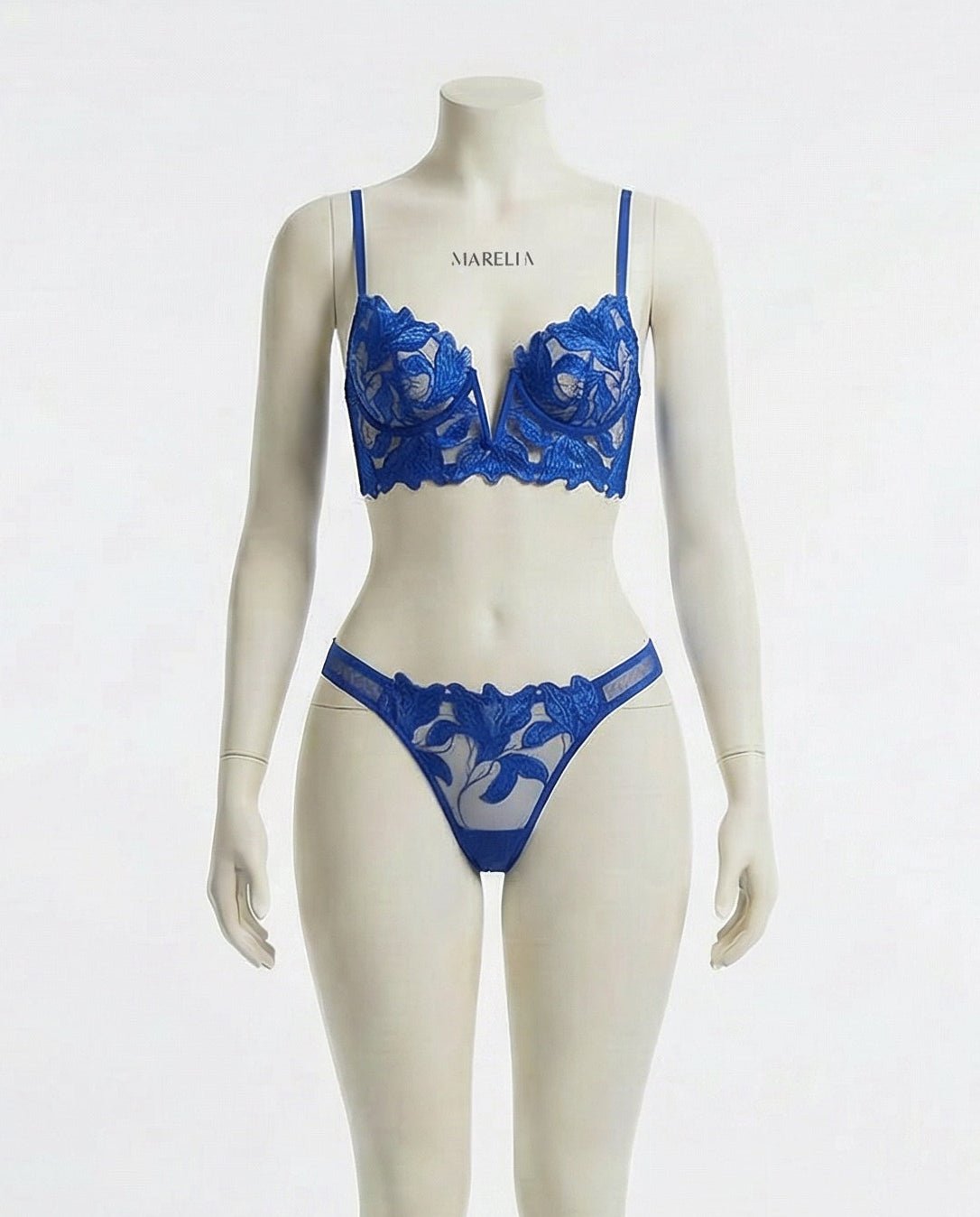 Lace Bra And Thong Set