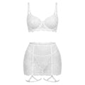 Lace Skirt Four Piece Lingerie Set - AR UNIVERSALAR UNIVERSALLingerie Sets