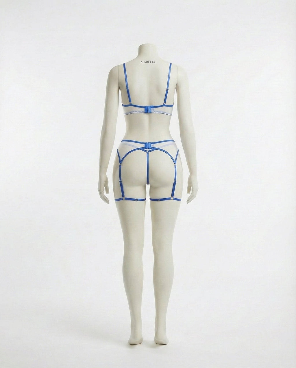 Lace Underwire Bra Brief And Suspender Belt Set - AR UNIVERSALghntshLingerie Set
