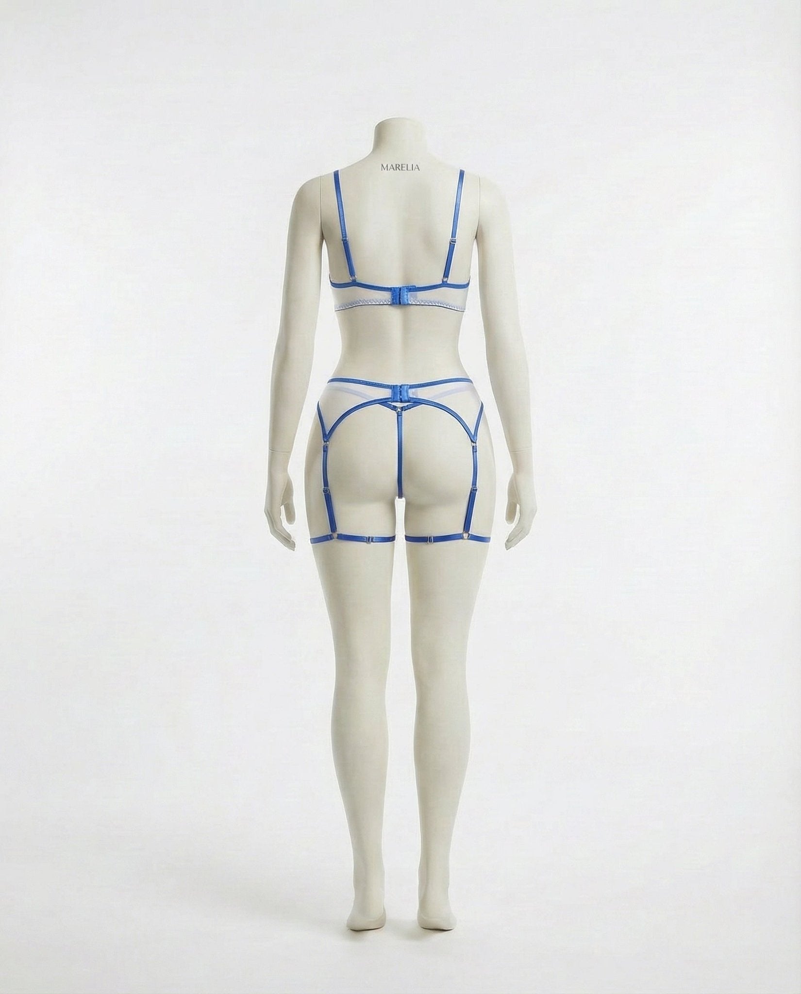 Lace Underwire Bra Brief And Suspender Belt Set - AR UNIVERSALghntshLingerie Set