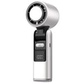 Portable Mini Handheld Fan, 100 Adjustable Wind Speeds Personal Turbo Cooling Fan with LED Digital Display, USB Rechargeable