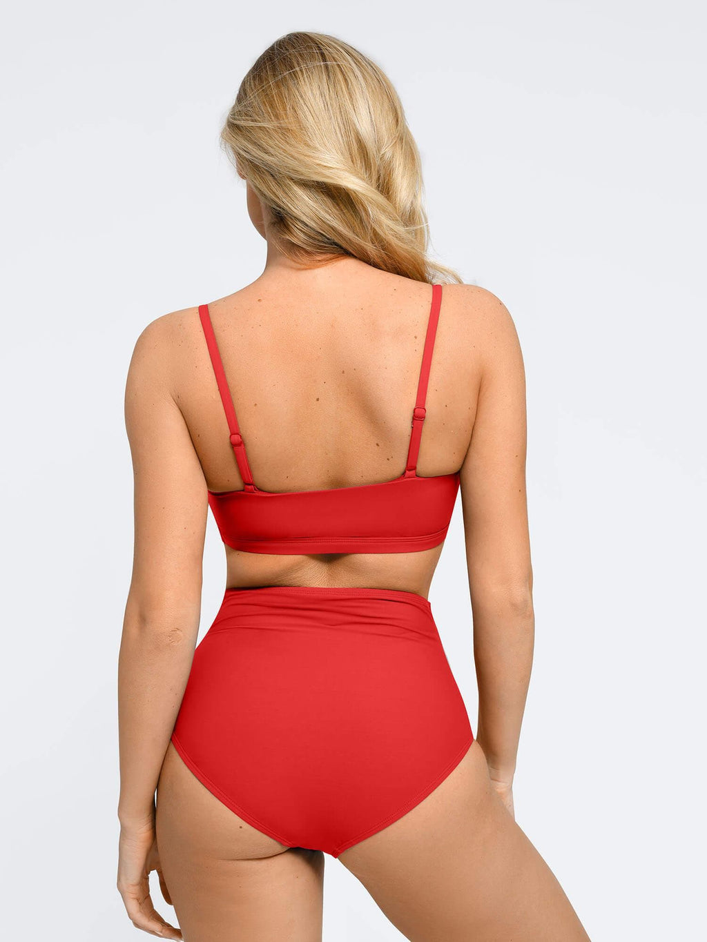 AR UNIVERSAL Ruched Bikini Top and Bottom Bundle swimwear