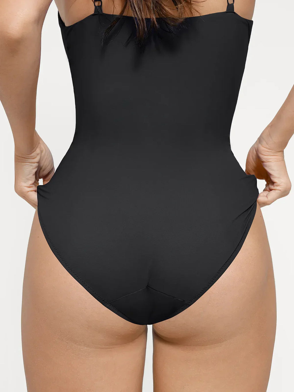 AR UNIVERSAL Plunging V Slimming One-Piece Swimsuit swimwear