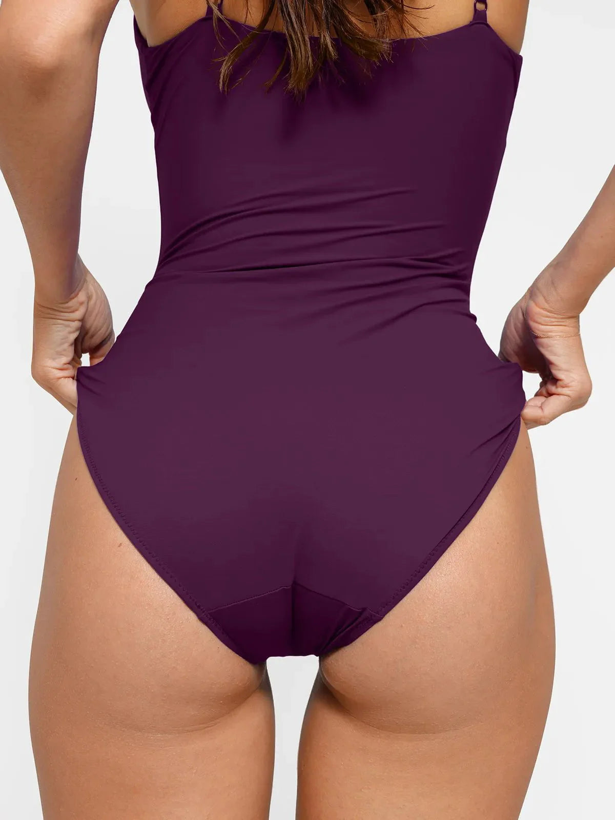 AR UNIVERSAL Slimming One-Piece Swimsuit and Mesh Coverup Set swimwear