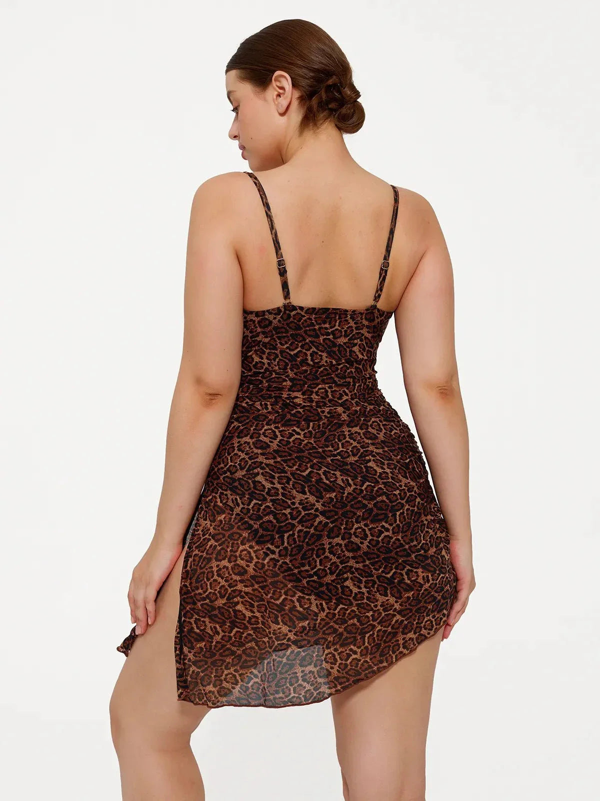 AR UNIVERSAL Ruched Convertible One-Piece Swimsuit swimwear