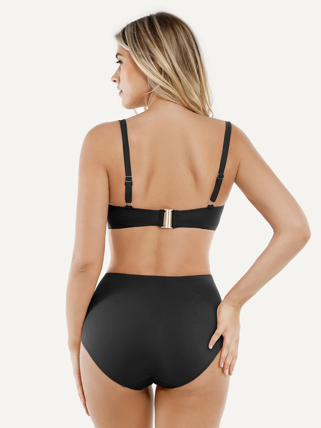 AR UNIVERSAL Ruched Tummy Control Bikini Set swimwear