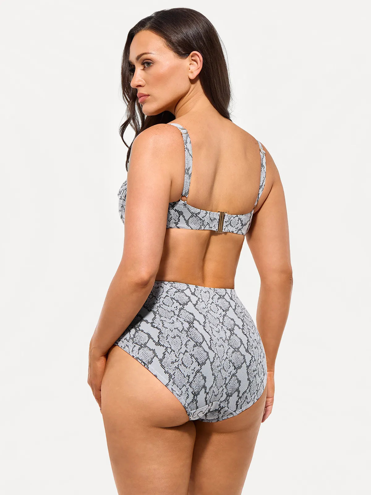AR UNIVERSAL Ruched Tummy Control Bikini Set swimwear
