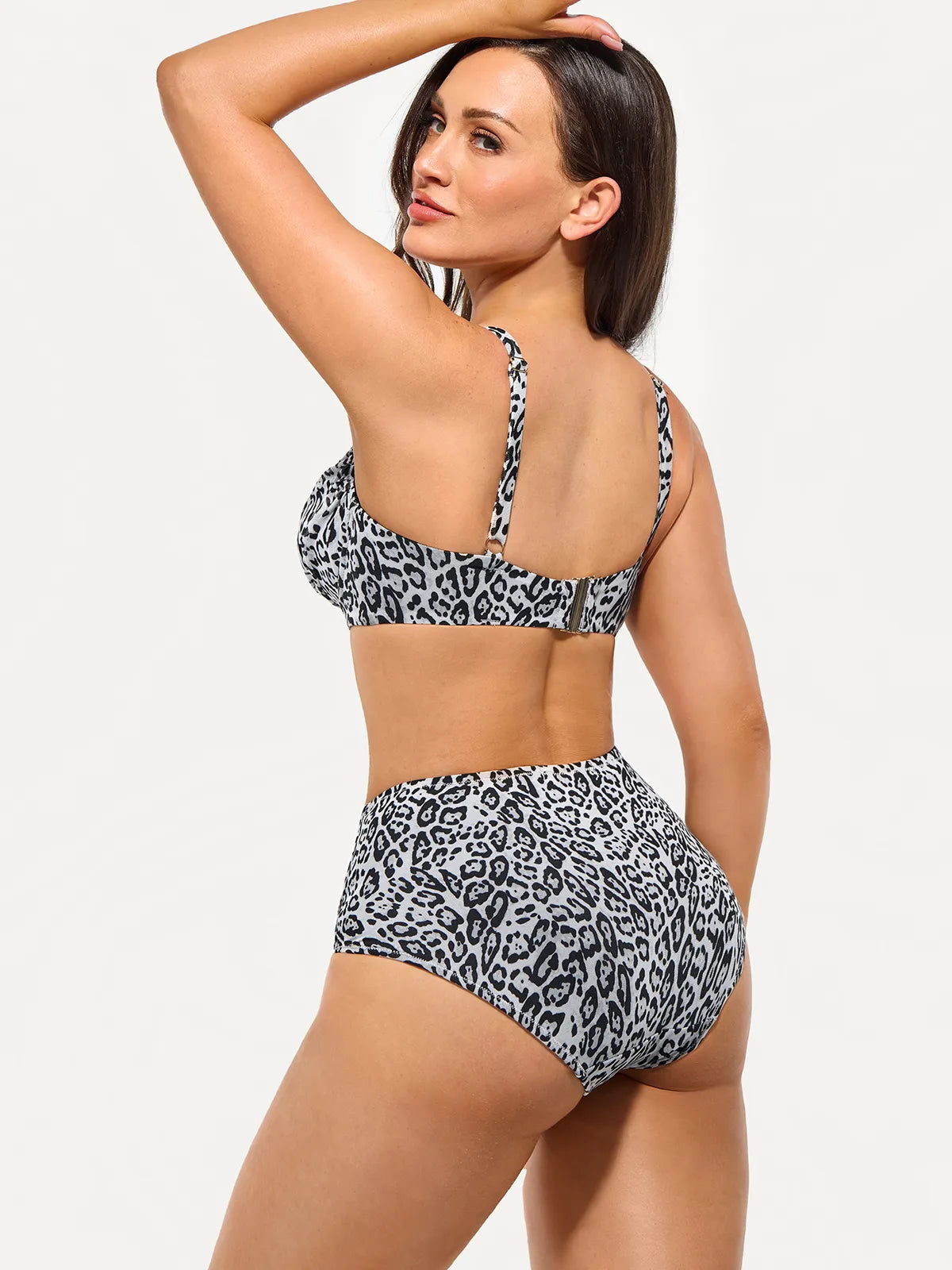 AR UNIVERSAL Ruched Tummy Control Bikini Set swimwear