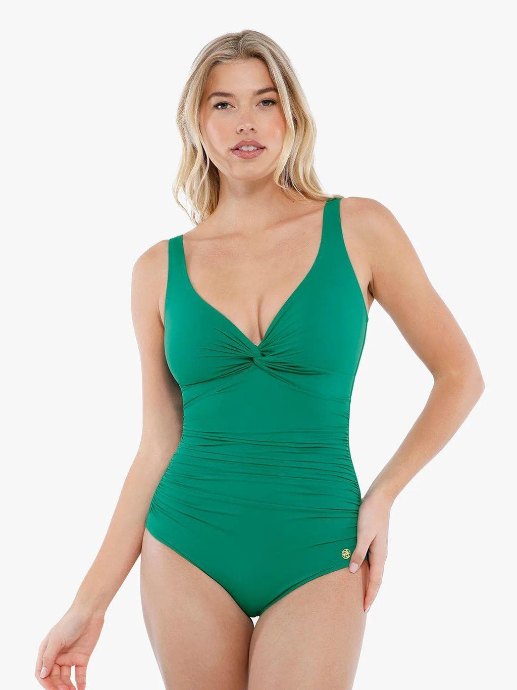 AR UNIVERSAL Solid Sculpting One-Piece Swimsuit swimwear
