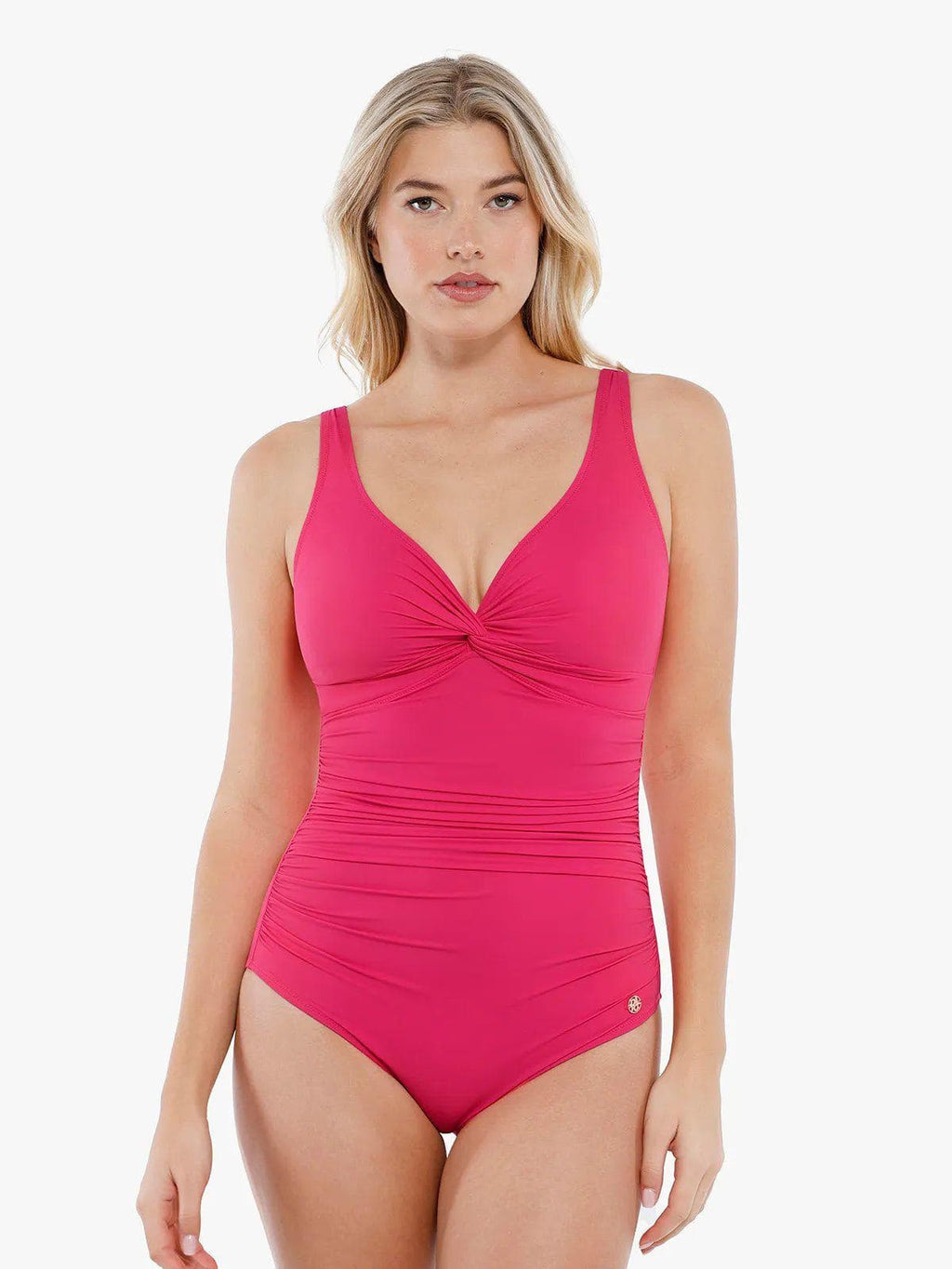AR UNIVERSAL Solid Sculpting One-Piece Swimsuit swimwear