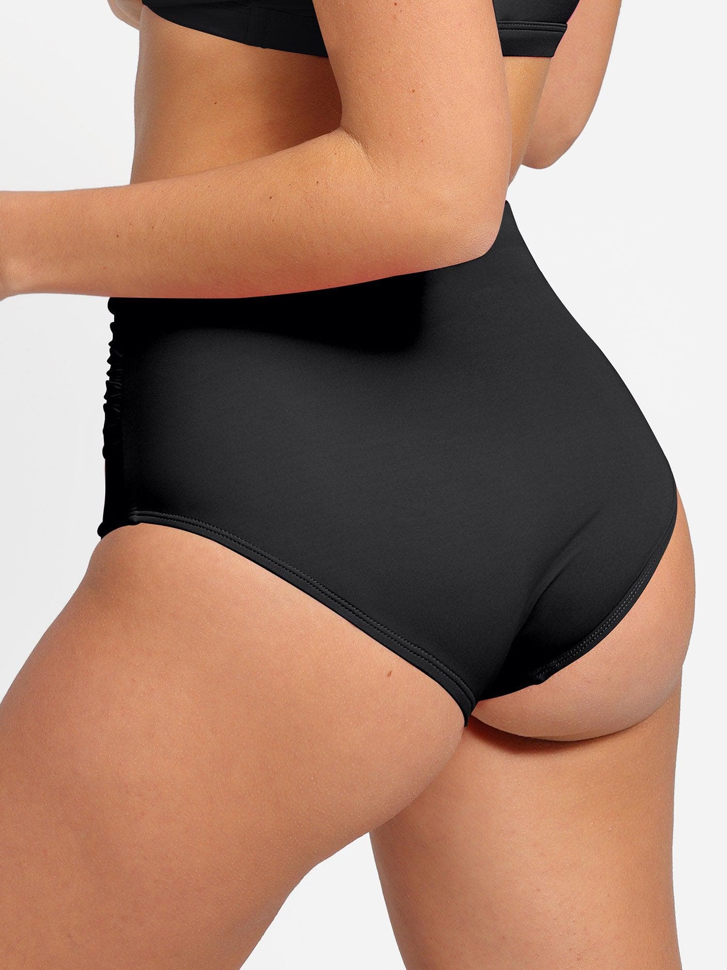 AR UNIVERSAL Ruched Bikini Top and Bottom Bundle swimwear