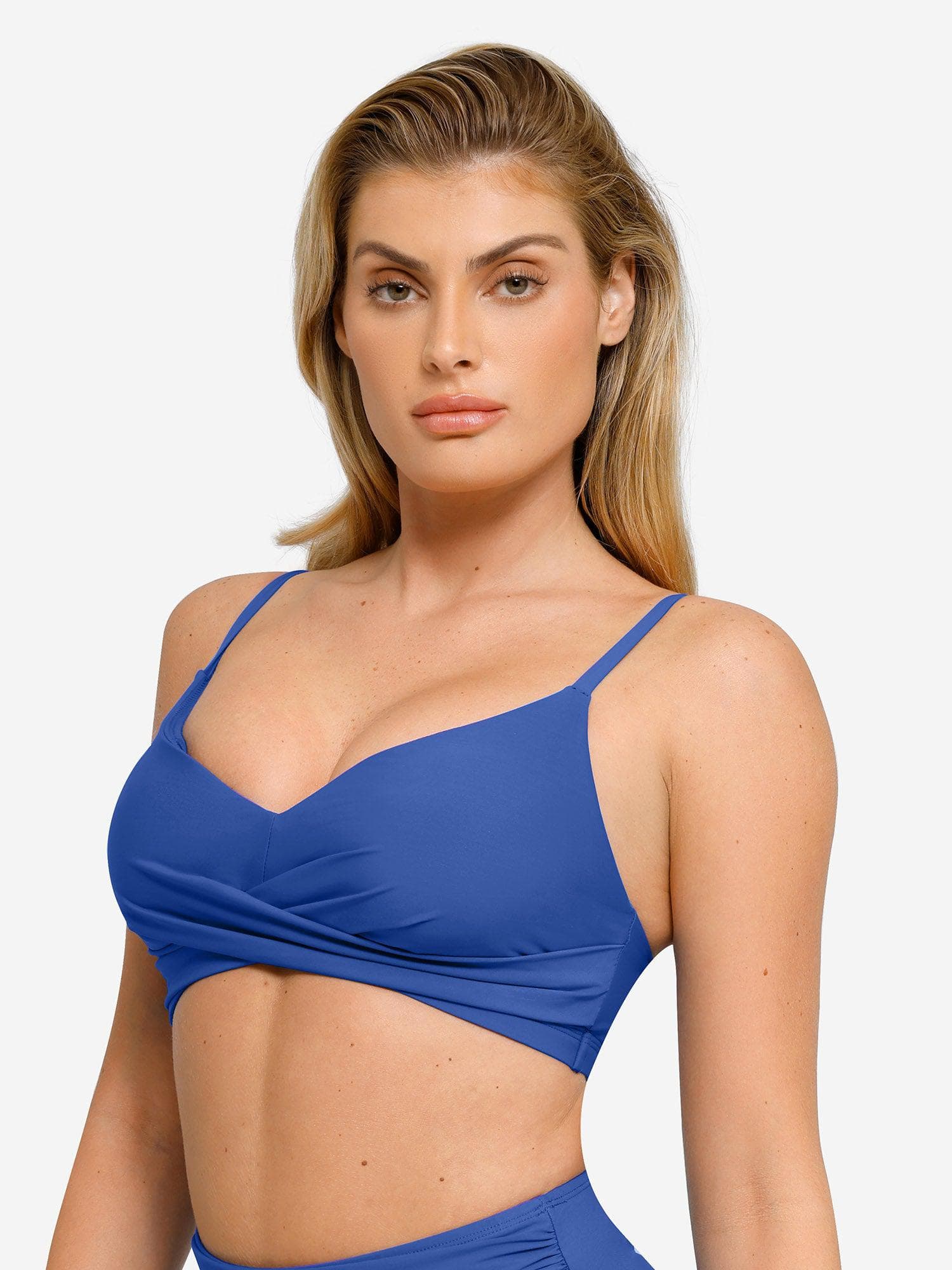 AR UNIVERSAL Ruched Bikini Top and Bottom Bundle swimwear