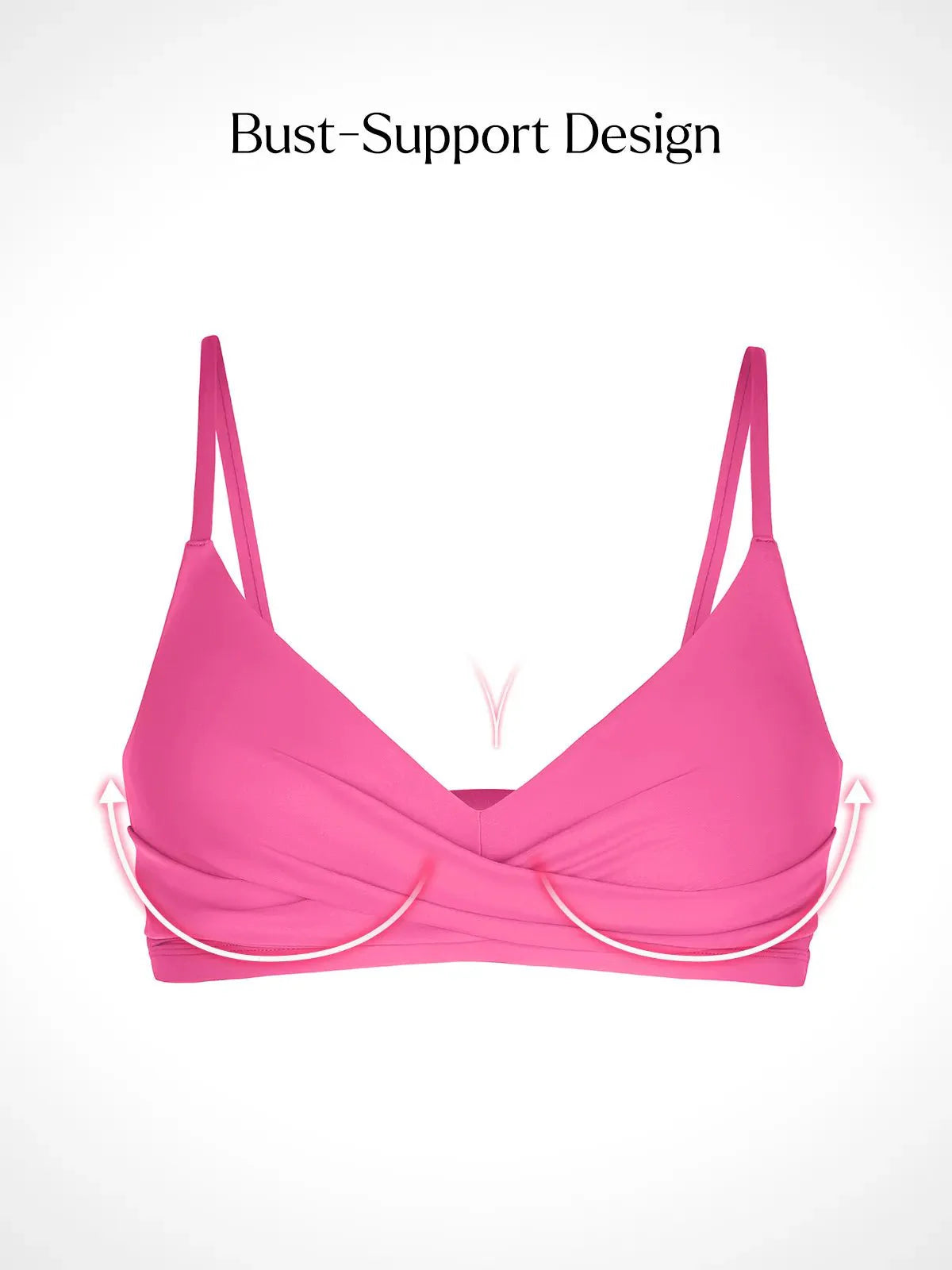 AR UNIVERSAL Ruched Bikini Top and Bottom Bundle swimwear