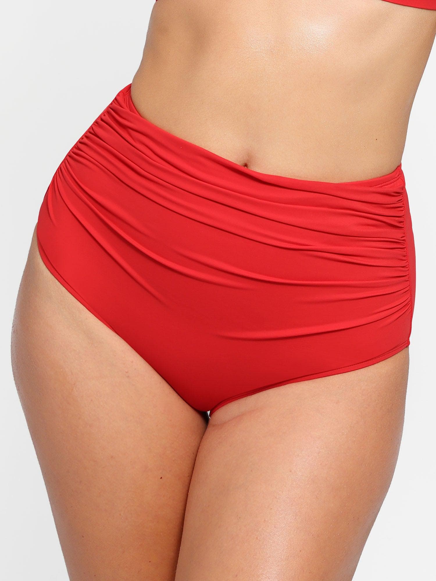 AR UNIVERSAL Ruched Bikini Top and Bottom Bundle swimwear