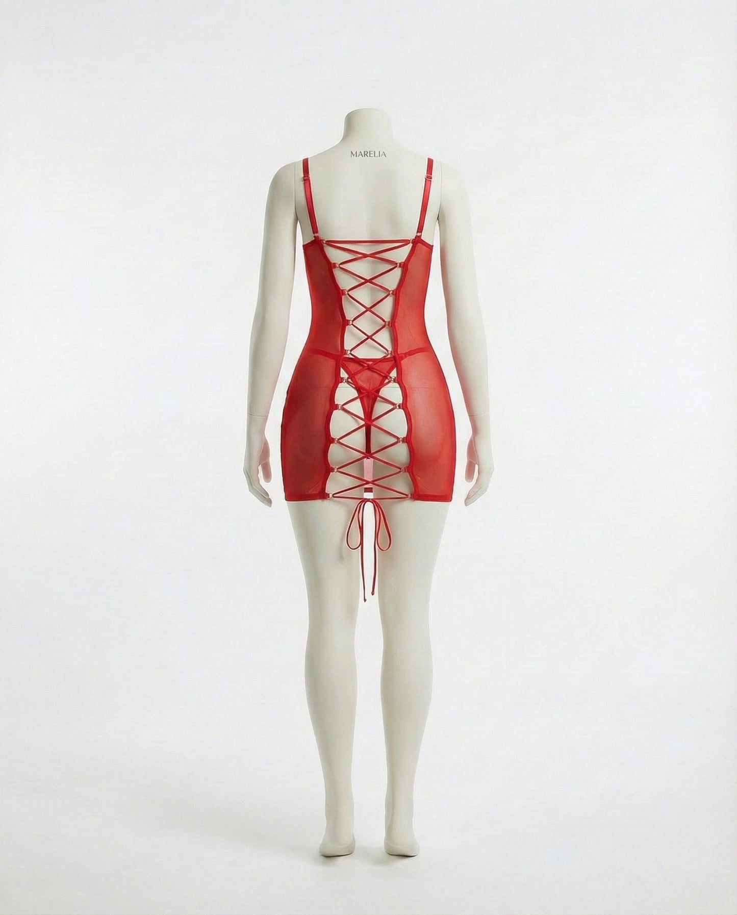 See Through Mesh Chemise