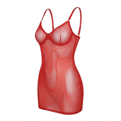 See Through Mesh Chemise