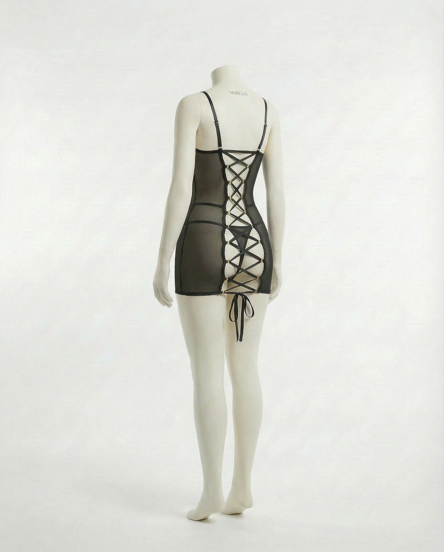 See Through Mesh Chemise