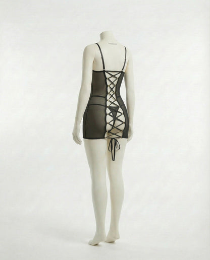 See Through Mesh Chemise