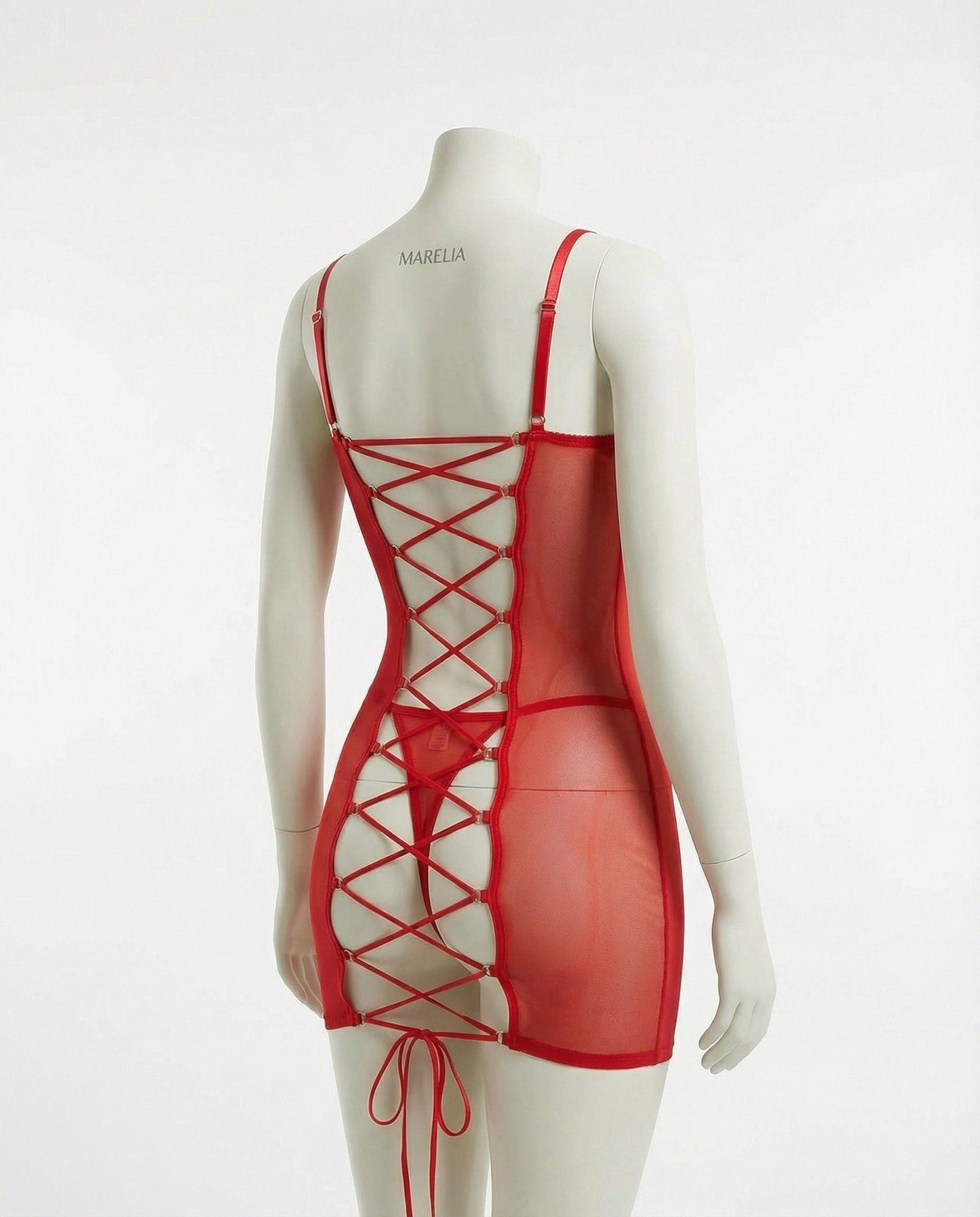 See Through Mesh Chemise
