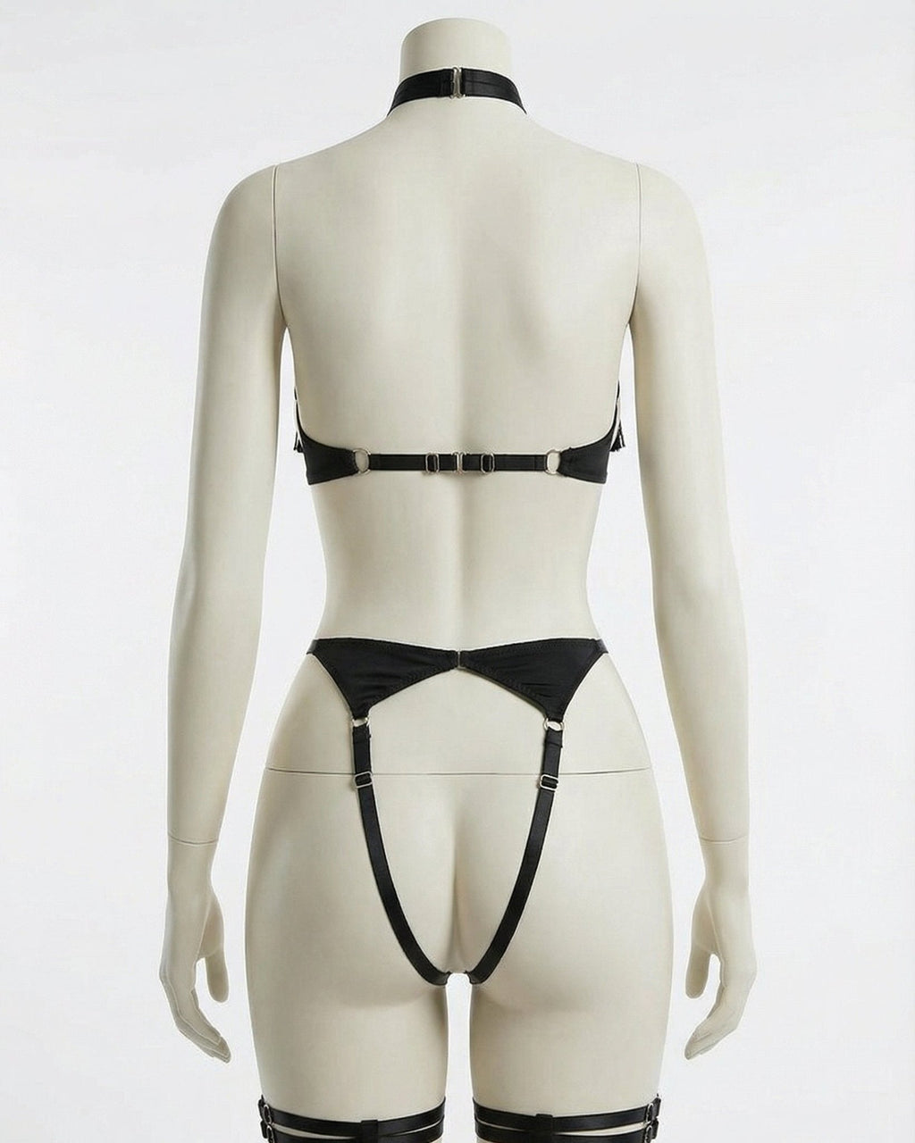 Strappy Open Cup Tassel Lingerie Set - AR UNIVERSALAR UNIVERSALLingerie Sets